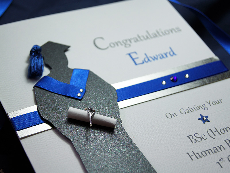 The Graduate Male handmade graduation card The Graduate Male handmade graduation card