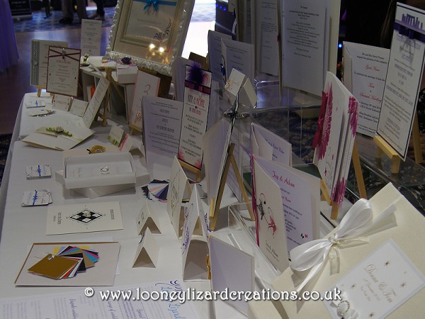 Our Wedding Stationery at the Calcot Wedding Fayre 