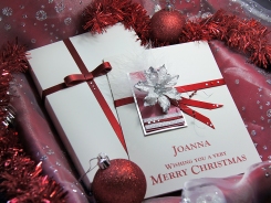 'Christmas Eve' Luxury Handmade Christmas Card