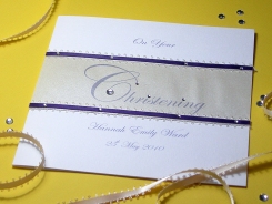 Christening card