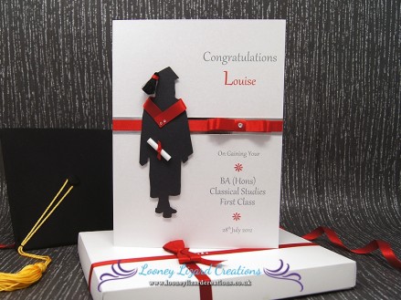 The Graduate Female - Luxury Boxed Graduation Card