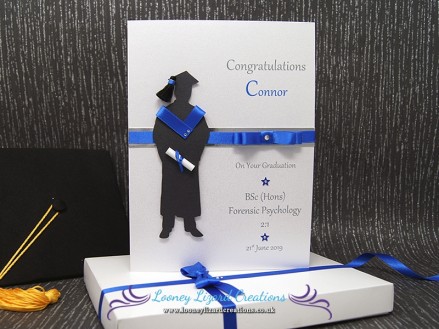 The Graduate Male - Luxury Boxed Graduation Card