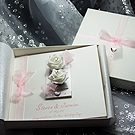 Click to view Chloe Pink - Handmade Luxury Wedding Card Chloe Pink - Handmade Luxury Wedding Card