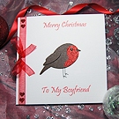 Click to view 'Lil' Robin' Handmade Christmas Card 'Lil' Robin' Handmade Christmas Card