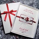 Click to view 'Monica' Handmade Luxury Wedding Card 'Monica' Handmade Luxury Wedding Card