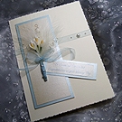 Click to view Wedding Bouquet - Handmade Wedding Card Wedding Bouquet - Handmade Wedding Card