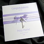 Click to view 'Kensington - Purple' Handmade New Home Card 'Kensington - Purple' Handmade New Home Card