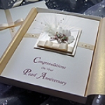 Click to view 'Kirika' Handmade Luxury Anniversary Card 'Kirika' Handmade Luxury Anniversary Card