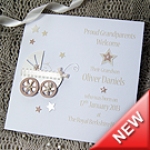 Click to view Precious - Handmade New Baby Card Precious - Handmade New Baby Card