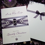 Click to view 'Winter's Kiss' - Handmade Luxury Christmas Card 'Winter's Kiss' - Handmade Luxury Christmas Card