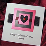 Click to view 'Reece' - Handmade Valentines Card 'Reece' - Handmade Valentines Card