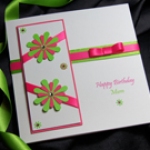 Click to view 'Tahiti' - Handmade Birthday Card 'Tahiti' - Handmade Birthday Card
