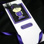 Click to view Teenie Showgirl - Handmade Birthday Card Teenie Showgirl - Handmade Birthday Card