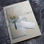 Click to view Wedding Bouquet - Handmade Wedding Card Wedding Bouquet - Handmade Wedding Card