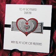 Athos - Handmade Valentines Card