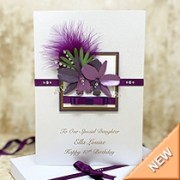 Cattleya - Luxury Boxed Birthday Card