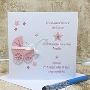 Precious - Handmade New Baby Card