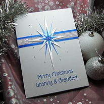 Buy Star of Night - Handmade Christmas Card at www.looneylizardcreations.co.uk Buy Star of Night - Handmade Christmas Card at www.looneylizardcreations.co.uk