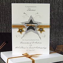 Product shot for: Dedication - Luxury Graduation Card