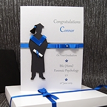 Product shot for: The Graduate (Male) - Luxury Graduation Card