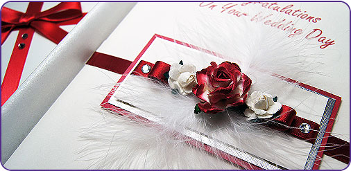 Handmade Luxury wedding cards