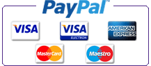 Looney Lizard Creations accepts the following payment types: Mastercard, Maestro, Visa, Visa Electron, American Express Through PayPal
