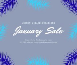January Sale….Don’t Tell Anyone!
