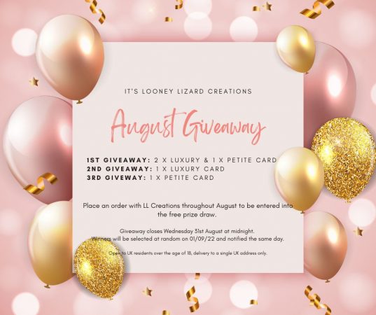 August Giveaway