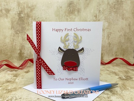 Baby Reindeer - First Christmas Card