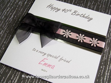 Sasha Handmade Birthday Card