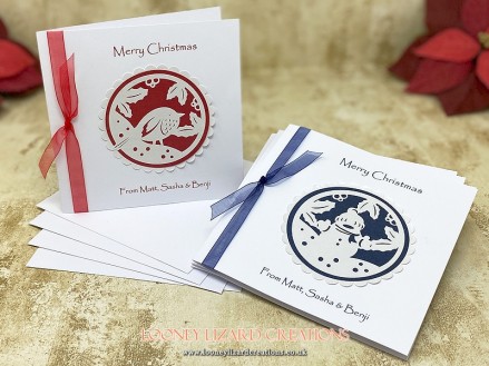 Winter Wishes - Personalised Christmas Card Pack