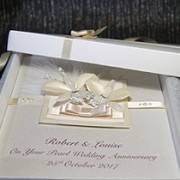 Everlasting Luxury Handmade Anniversary Card