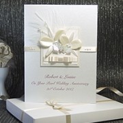 Kirika - Handmade Luxury Anniversary Card