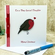 Lil' Robin - Handmade Christmas Card
