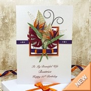 Paradise - Luxury Boxed Birthday Card