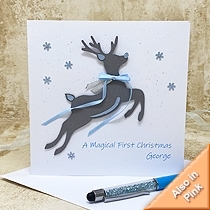 Product shot for: Rudolph - First Christmas Card