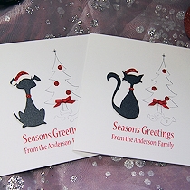 Product shot for: Christmas Pets - Handmade Christmas Card Pack