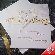 Personalised Handmade Anniversary Cards Looneylizardcreations Co Uk