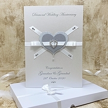 Product shot for: Everlasting - Luxury Handmade Anniversary Card