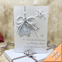 Product shot for: Little Jingle Bells - Luxury Baby's 1st Christmas Card
