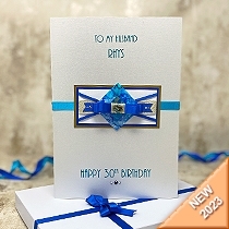 Product shot for: Neptune - Luxury Birthday Card