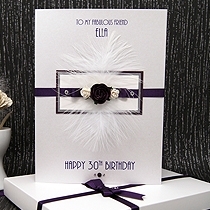 Product shot for: Midnight - Luxury Birthday Card