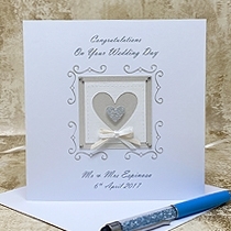 Product shot for: True Love - Handmade Wedding Card