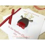 Baby Reindeer - With sparkly nose! Perfect for wishing a magical first Christmas