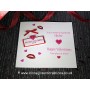 Do Not Disturb - Featuring decorated hanging 'do not disturb' sign with suggestive hearts and lips