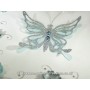 Grace - Luxury handmade birthday card, featuring a larger butterfly with wire and crystal detail.