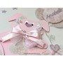 Willow: Featuring a bunny rabbit with bow-tie, welcome balloons and curly whisker detail. 