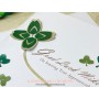 Clover - A good luck message with plenty of sparkle