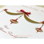 Deck the Halls - Choose from all red and gold/all red and silver or a mixed pack of both colourways