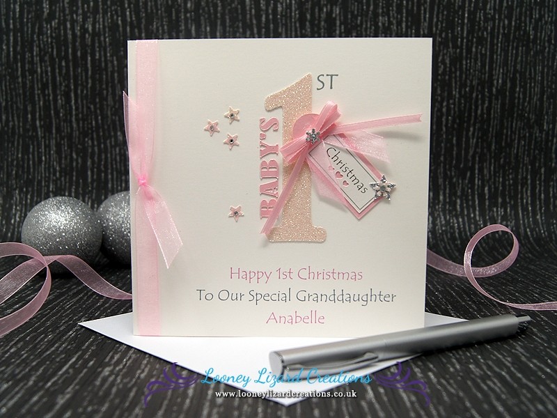 First Christmas Handmade Christmas Card